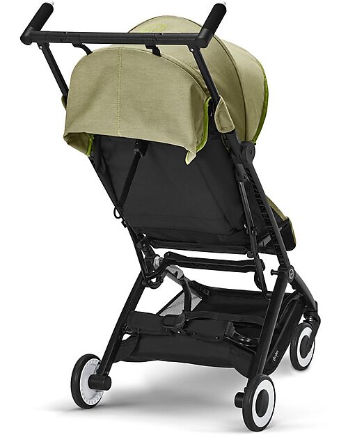 Cybex Stroller Libelle - Nature Green/Green - from 6 months - with One-Pull Harness Lights Strollers