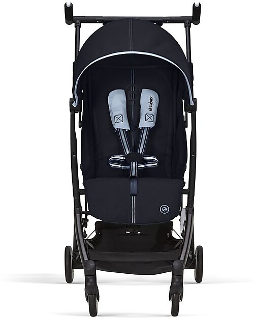 Cybex Stroller Libelle - Ocean Blue/Navy Blue - from 6 months - with One-Pull Harness Lights Strollers