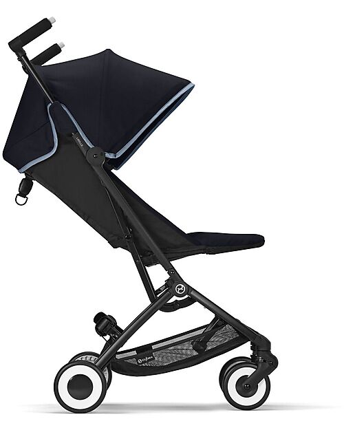 Cybex Stroller Libelle - Ocean Blue/Navy Blue - from 6 months - with One-Pull Harness Lights Strollers