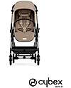 Cybex Stroller Melio - Almond Beige - Taupe Frame - from Birth up to 15Kg Lights Strollers
