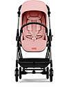 Cybex Stroller Melio - Candy Pink - Taupe Frame - from Birth up to 15Kg Lights Strollers