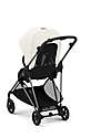 Cybex Stroller Melio - Canvas White - Taupe Frame - from Birth up to 15Kg Lights Strollers