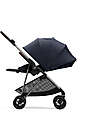 Cybex Stroller Melio - Dark Blue - Taupe Frame - from Birth up to 15Kg Lights Strollers