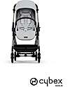 Cybex Stroller Melio - Fog Grey - Taupe Frame - from Birth up to 15Kg Lights Strollers
