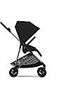 Cybex Stroller Melio - Magic Black - Taupe Frame - from Birth up to 15Kg Lights Strollers