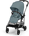 Cybex Stroller Melio - Stormy Blue - Taupe Frame - from Birth up to 15Kg Lights Strollers