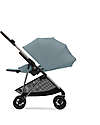 Cybex Stroller Melio - Stormy Blue - Taupe Frame - from Birth up to 15Kg Lights Strollers