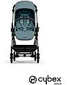 Cybex Stroller Melio - Stormy Blue - Taupe Frame - from Birth up to 15Kg Lights Strollers