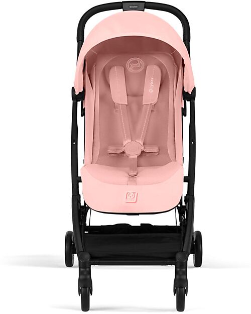 Cybex Stroller Orfeo - Candy Pink - Black Frame Detail Lights Strollers