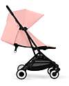 Cybex Stroller Orfeo - Candy Pink - Black Frame Detail Lights Strollers