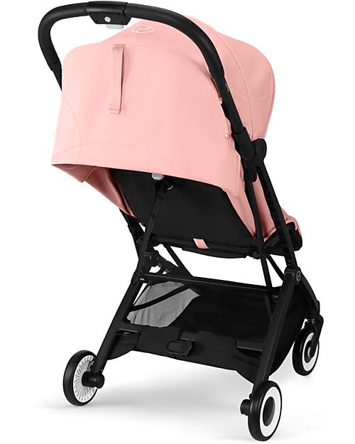 Cybex Stroller Orfeo - Candy Pink - Black Frame Detail Lights Strollers
