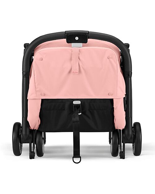 Cybex Stroller Orfeo - Candy Pink - Black Frame Detail Lights Strollers