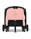 Cybex Stroller Orfeo - Candy Pink - Black Frame Detail Lights Strollers