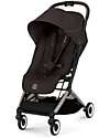 Cybex Stroller Orfeo - Chocolate Brown - Taupe Frame Detail Lights Strollers