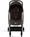 Cybex Stroller Orfeo - Chocolate Brown - Taupe Frame Detail Lights Strollers
