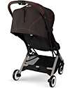 Cybex Stroller Orfeo - Chocolate Brown - Taupe Frame Detail Lights Strollers