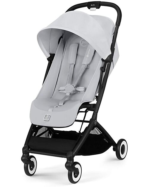 Cybex Stroller Orfeo - Fog Grey - Black Frame Detail Lights Strollers