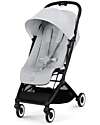 Cybex Stroller Orfeo - Fog Grey - Black Frame Detail Lights Strollers