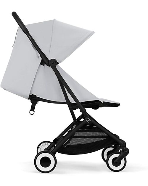 Cybex Stroller Orfeo - Fog Grey - Black Frame Detail Lights Strollers