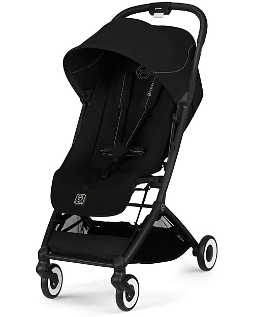 Cybex Stroller Orfeo - Magic Black - Black Frame Detail Lights Strollers