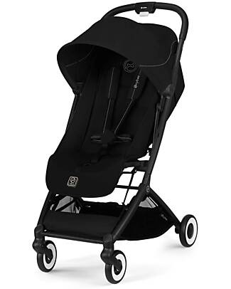 Cybex Stroller Orfeo - Magic Black - Black Frame Detail Lights Strollers