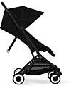 Cybex Stroller Orfeo - Magic Black - Black Frame Detail Lights Strollers