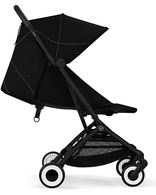 Cybex Stroller Orfeo - Magic Black - Black Frame Detail Lights Strollers