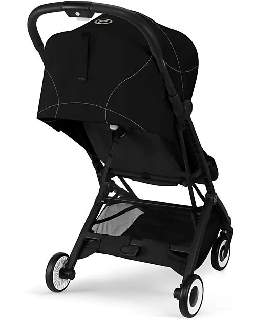 Cybex Stroller Orfeo - Magic Black - Black Frame Detail Lights Strollers