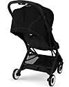 Cybex Stroller Orfeo - Magic Black - Black Frame Detail Lights Strollers