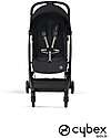 Cybex Stroller Orfeo - Magic Black - Black Frame Detail - New Model Lights Strollers