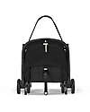 Cybex Stroller Orfeo - Magic Black - Black Frame Detail - New Model Lights Strollers