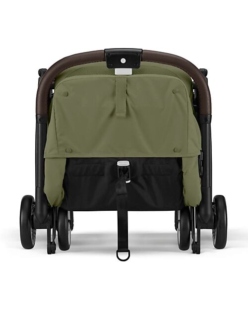 Cybex Stroller Orfeo - Moss Green - Taupe Frame Detail Lights Strollers