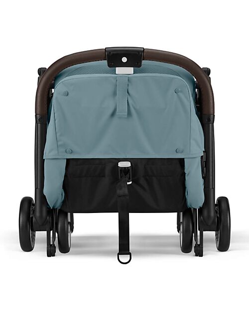 Cybex Stroller Orfeo - Stormy Blue - Taupe Frame Detail Lights Strollers