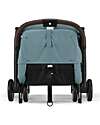 Cybex Stroller Orfeo - Stormy Blue - Taupe Frame Detail Lights Strollers