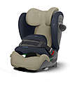 Cybex Summer Cover for Pallas G car Seat - Beige - Bamboo Car Seat Accessories