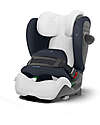 Cybex Summer Cover for Pallas G car Seat - White - Bamboo Car Seat Accessories