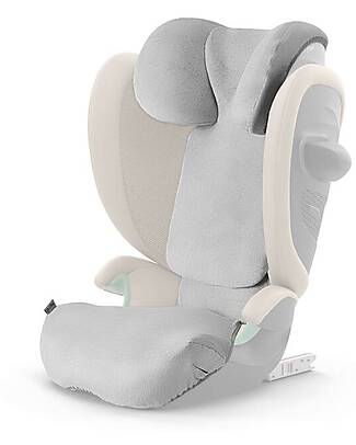 Cybex Summer Cover for Solution G2 Car Seat - Grey - Bamboo Cover and Frame