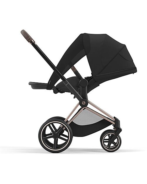 Cybex Sun Sail Canopy - Black - Protection from the sun’s rays! Foot Board