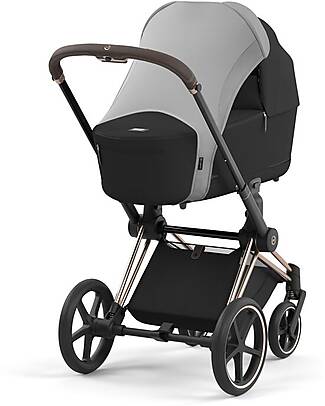 Cybex Sun Sail Canopy - Light Grey - Protection from the sun’s rays! Foot Board