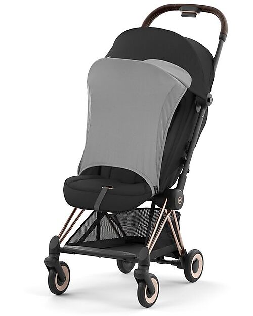 Cybex Sun Sail Canopy - Light Grey - Protection from the sun’s rays! Foot Board