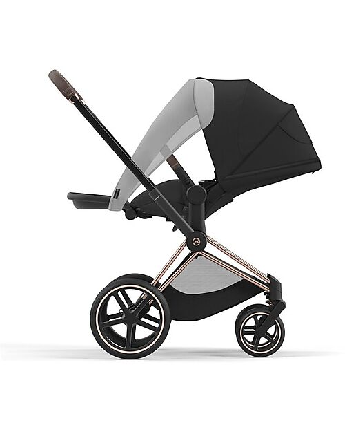 Cybex Sun Sail Canopy - Light Grey - Protection from the sun’s rays! Foot Board