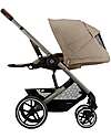 Cybex Trio Balios - Stroller Almond Beige - Carrycot and Car Seat Trio and Duo Strollers