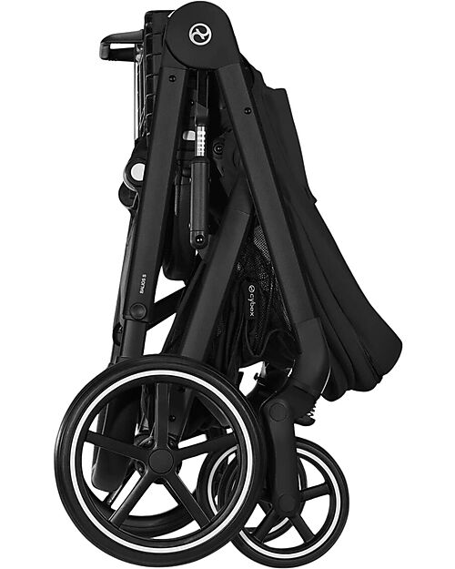 Cybex Trio Balios - Stroller Moon Black - Carrycot and Car Seat Trio and Duo Strollers