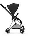 Cybex TRIO Mios3 - Frame Stroller Chrome Black with Seat Pack + Carrycot + Car Seat - Sepia Black + Base T Isofix Trio and Duo Strollers