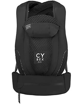 Cybex Urban Mobility Coya Baby Carrier - Black - From Birth to 15 Kg - Comfortable and Breathable Mesh Fabric Baby Carriers