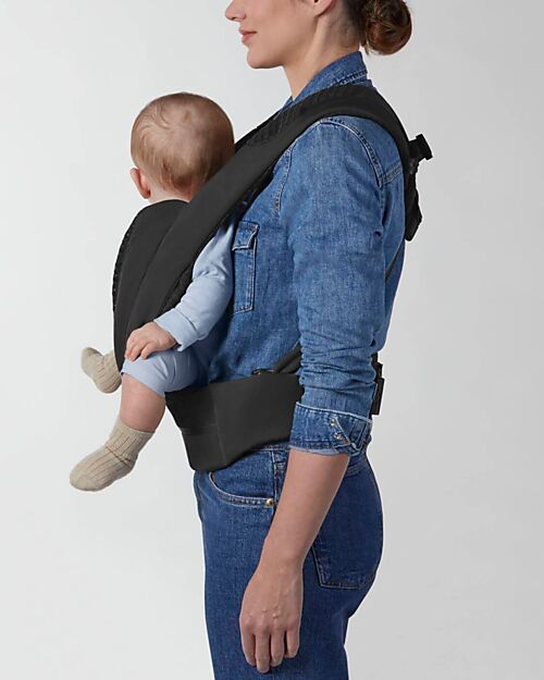 Cybex Urban Mobility Coya Baby Carrier - Black - From Birth to 15 Kg - Comfortable and Breathable Mesh Fabric Baby Carriers