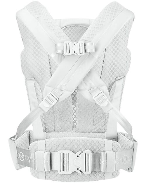 Cybex Urban Mobility Coya Baby Carrier - White - From Birth to 15 Kg - Comfortable and Breathable Mesh Fabric Baby Carriers