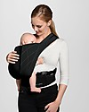 Cybex Yema Click Baby Carrier - Deep Black - from Birth to 15 Kg - Click-on and Click-off System Baby Carriers