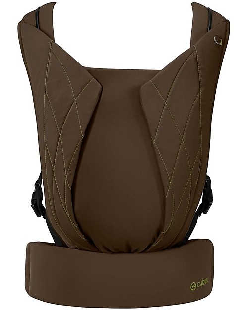 Cybex Yema Click Baby Carrier - Khaki Green - from Birth to 15 Kg - Click-on and Click-off System Baby Carriers