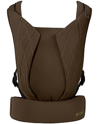 Cybex Yema Click Baby Carrier - Khaki Green - from Birth to 15 Kg - Click-on and Click-off System Baby Carriers